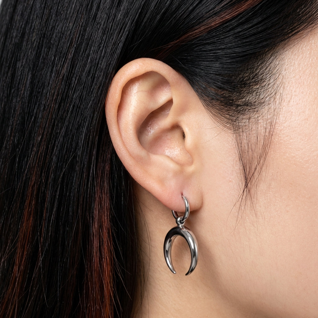 Crescent Moon Earrings