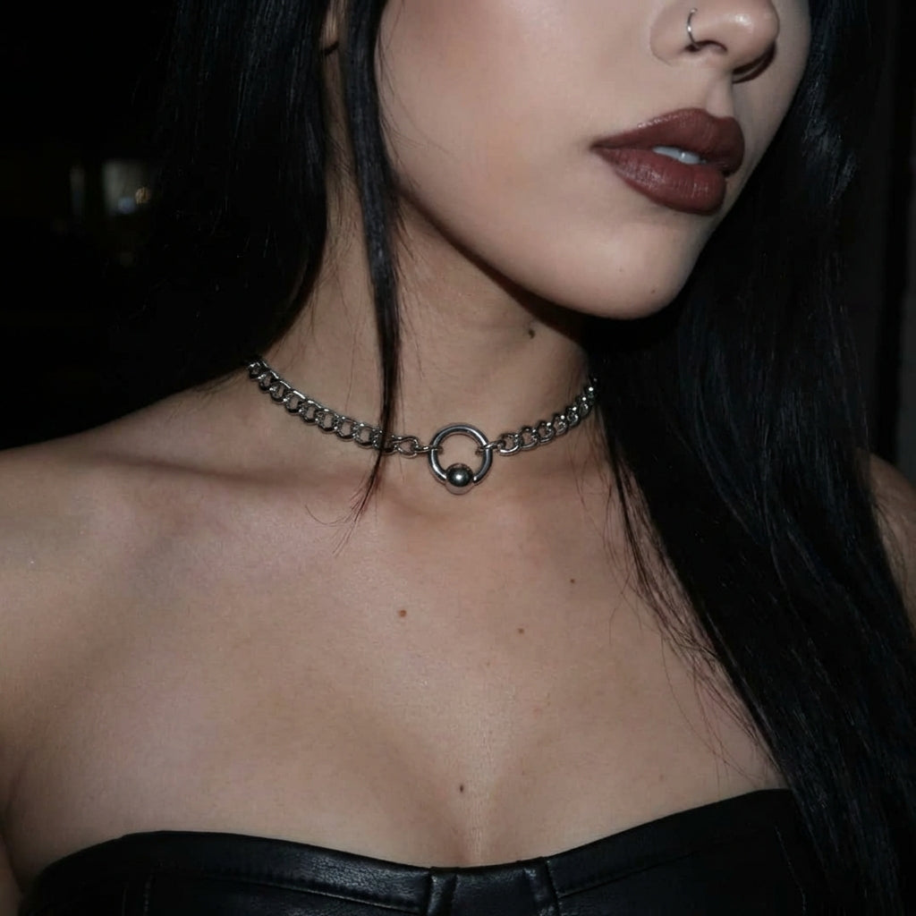 O-Chain Stainless Steel Choker