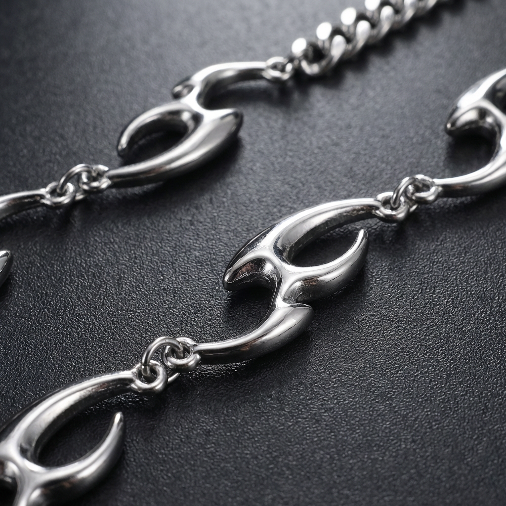 Lacerate Stainless Steel Necklace