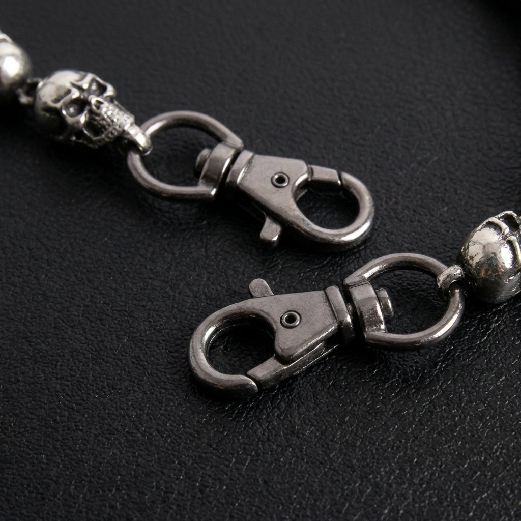 Skull Stainless Steel Belt Chain