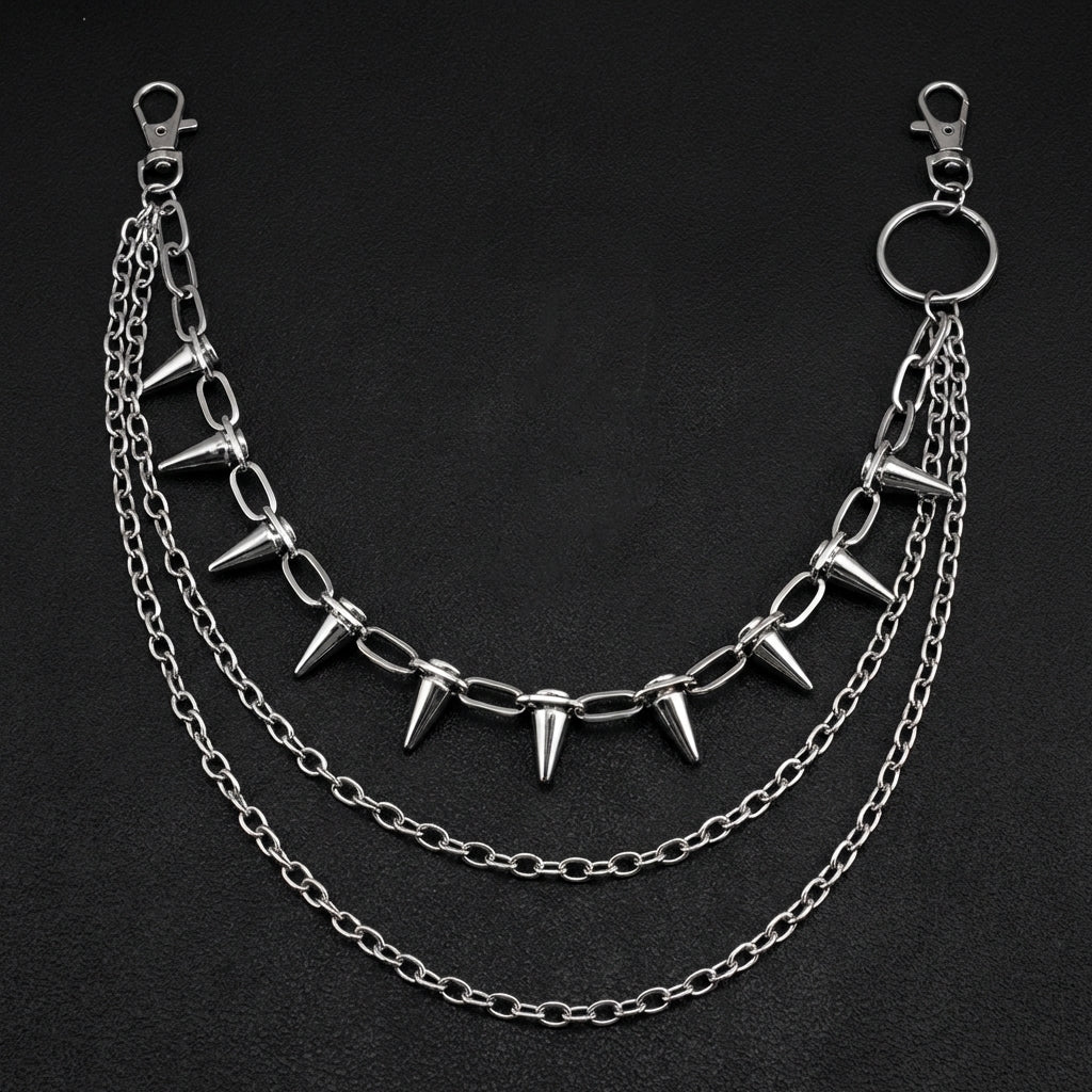 Spike Stainless Steel Belt Chain