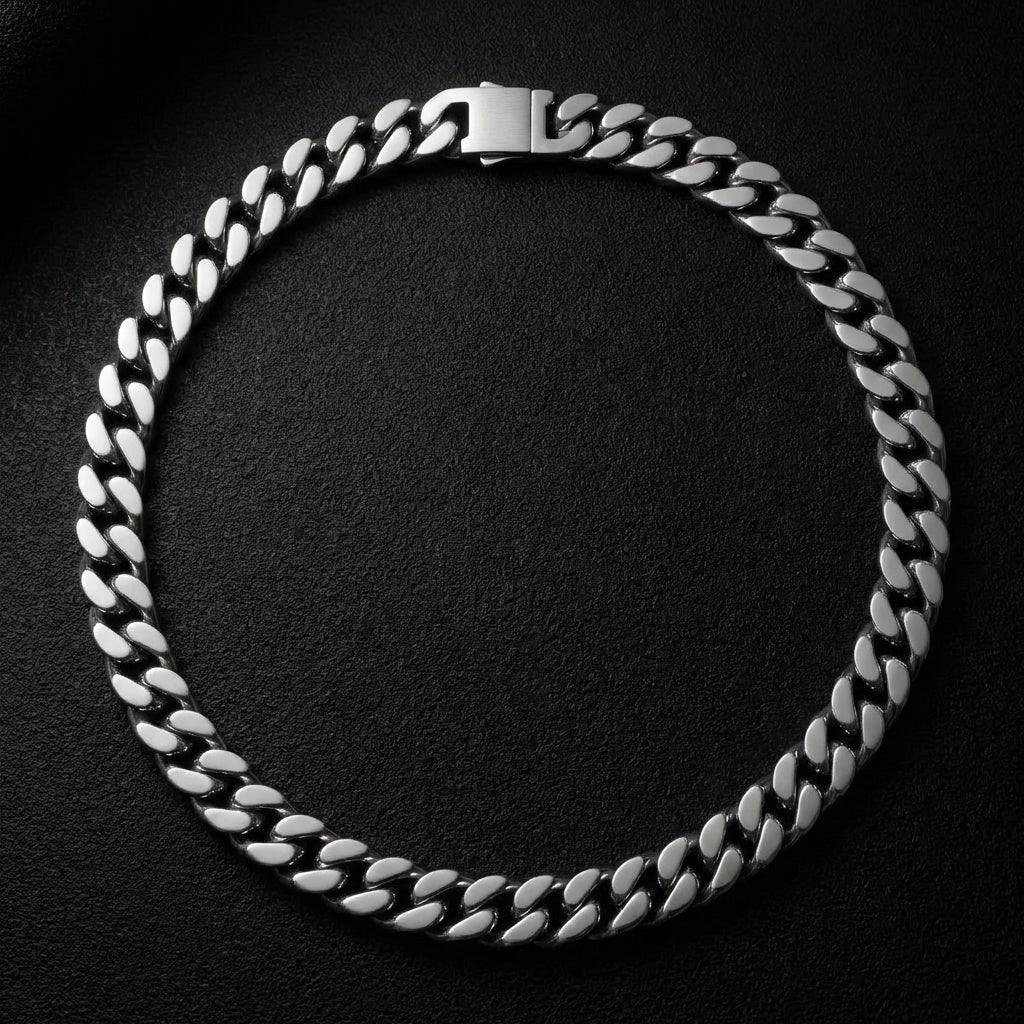 12mm Cuban Link Stainless Steel Chain