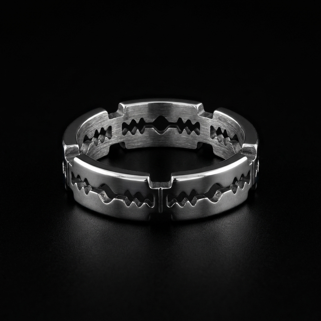 Razor Stainless Steel Ring