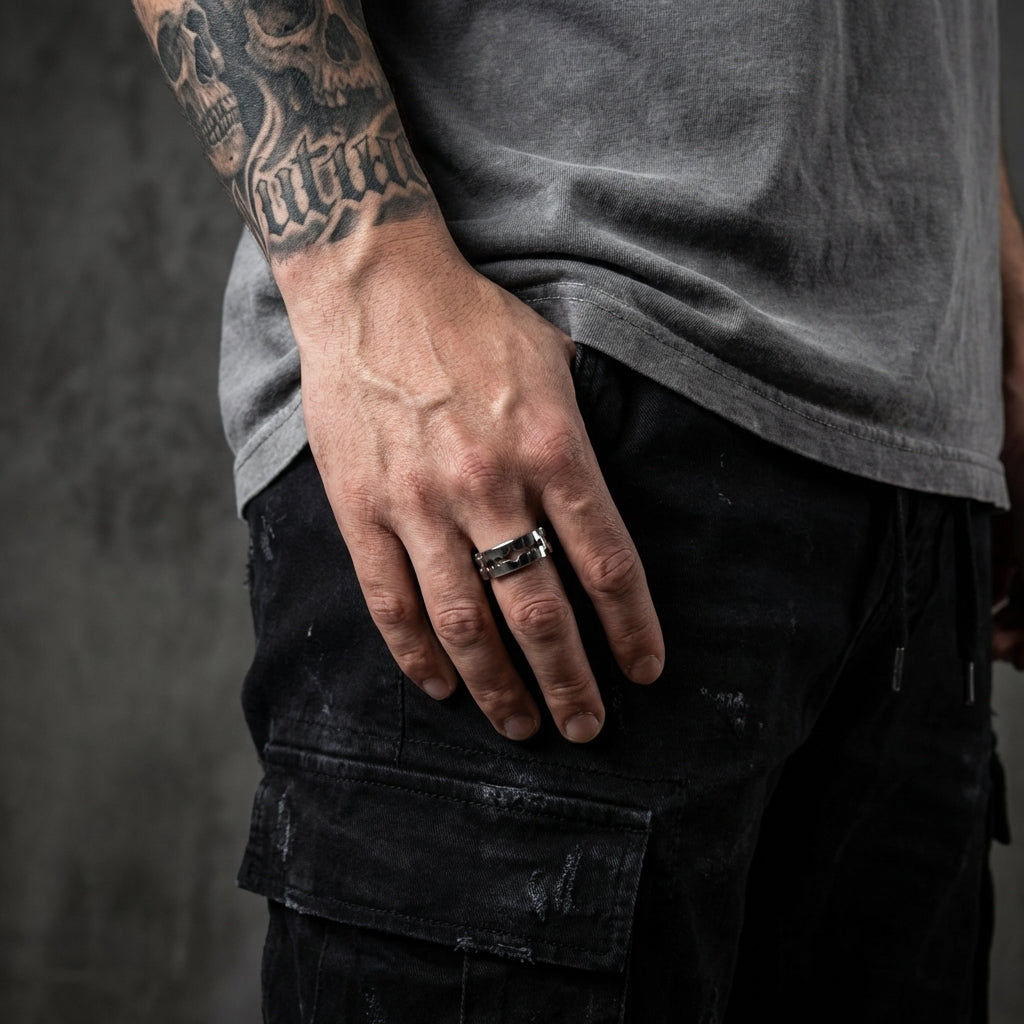 Razor Stainless Steel Ring