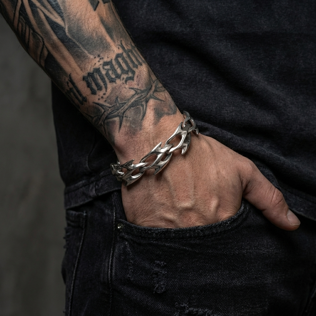 Fury Stainless Steel Bracelet