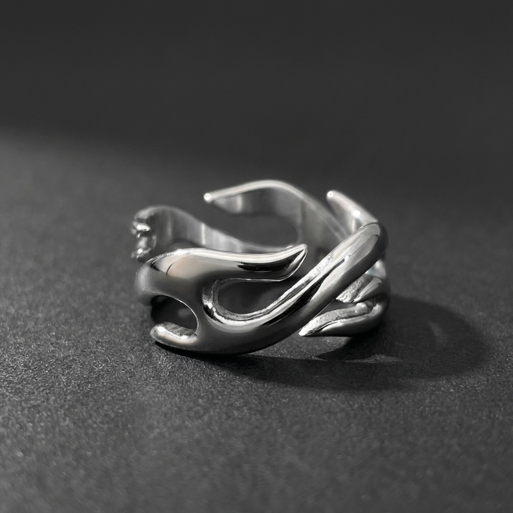 Scorch Stainless Steel Ring