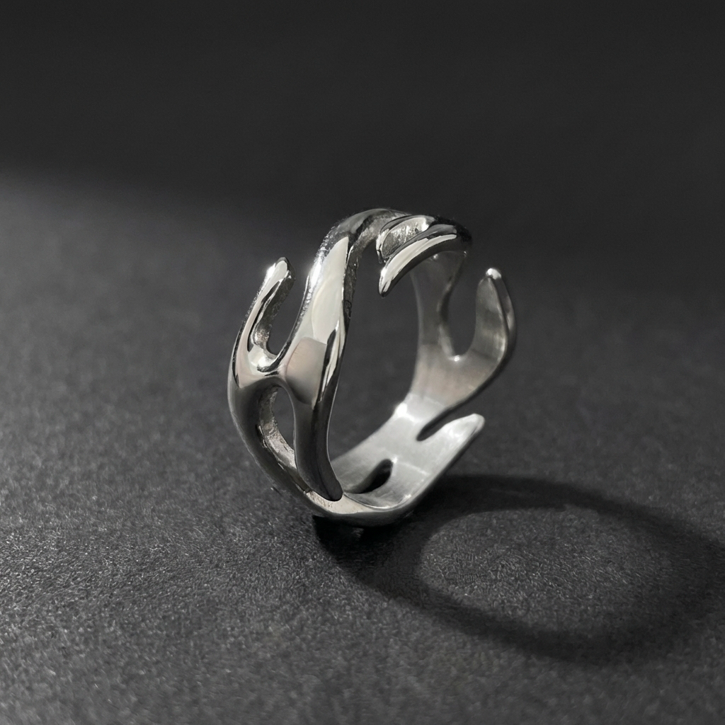Scorch Stainless Steel Ring