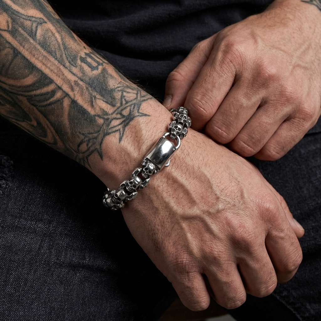 Deathrow Stainless Steel Bracelet