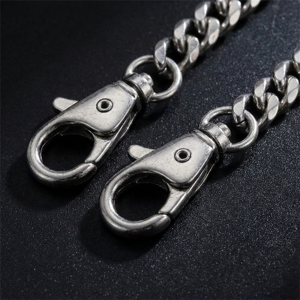 Barb Cuban Link Stainless Steel Belt Chain