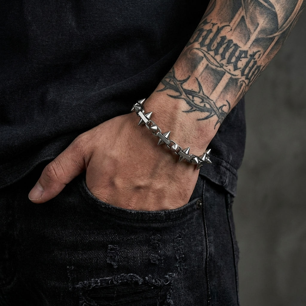 Rivet Stainless Steel Bracelet