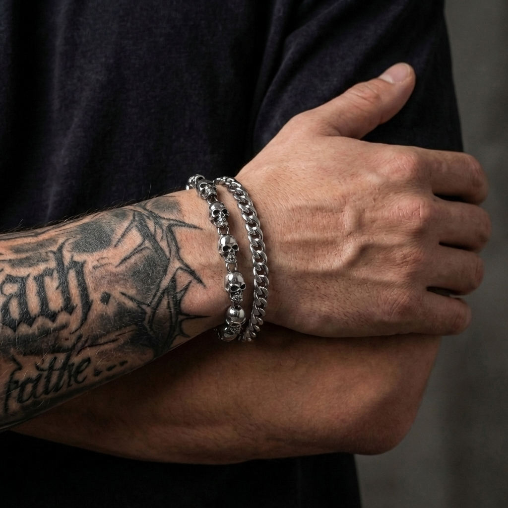6mm Cuban Link Stainless Steel Bracelet