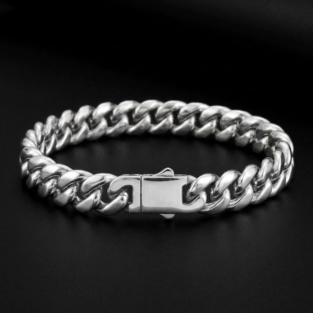 6mm Cuban Link Stainless Steel Bracelet