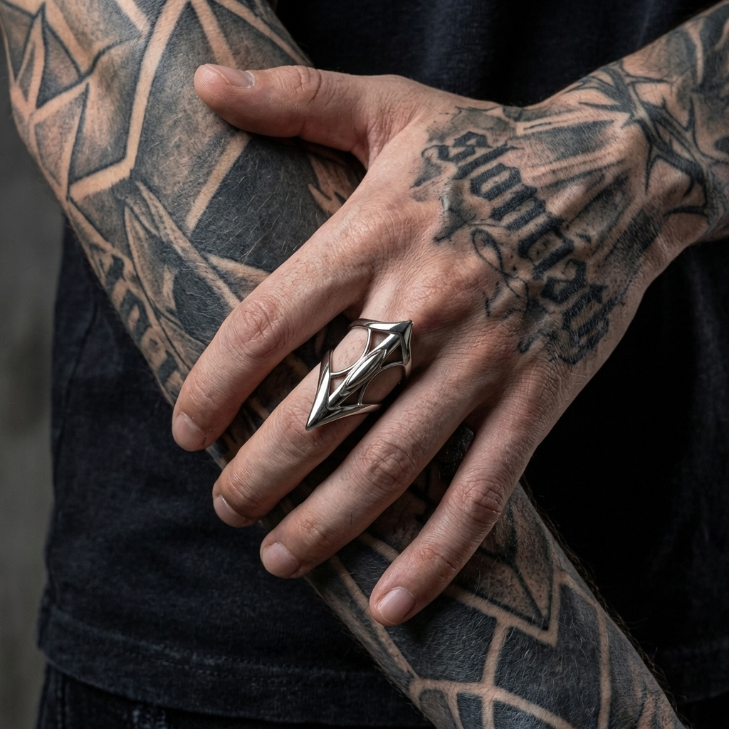 Lance Stainless Steel Ring