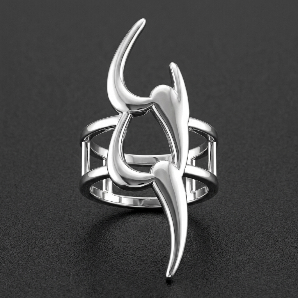 Scythe Stainless Steel Ring