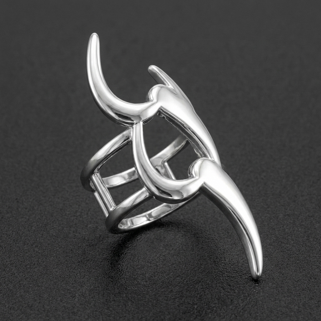 Scythe Stainless Steel Ring