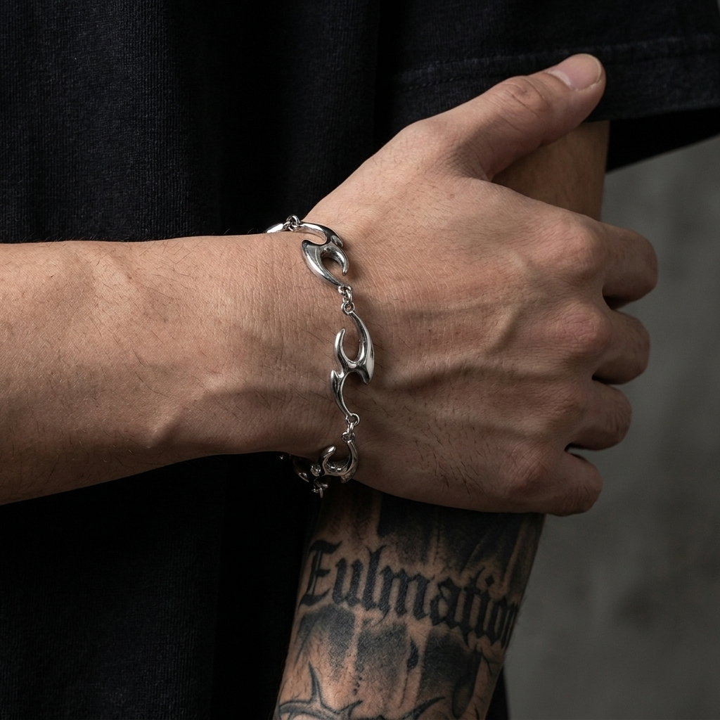 Lacerate Stainless Steel Bracelet