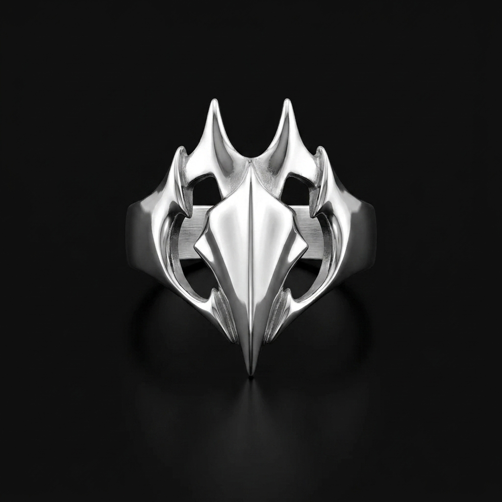 Gash Stainless Steel Ring