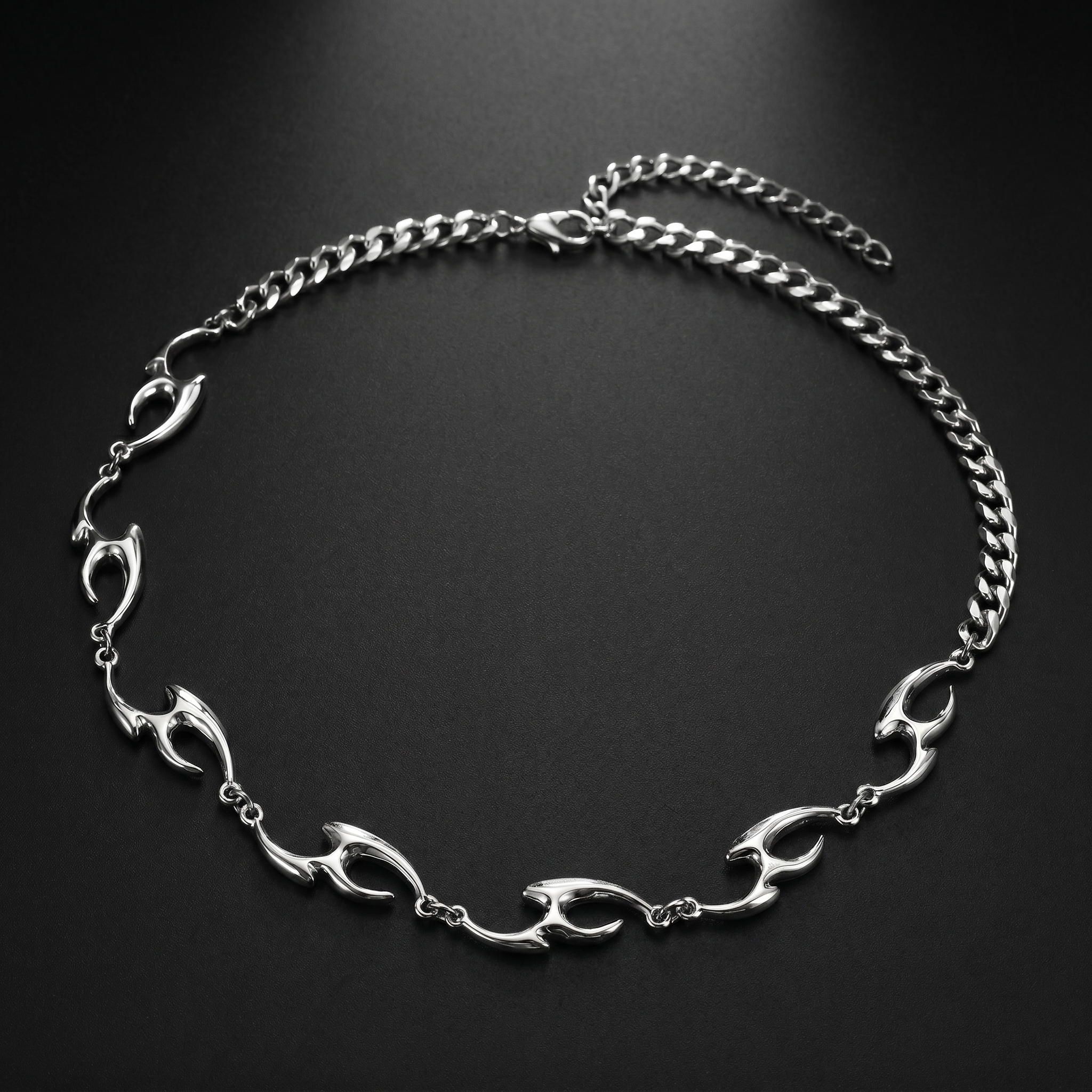 Lacerate Stainless Steel Jewelry Set