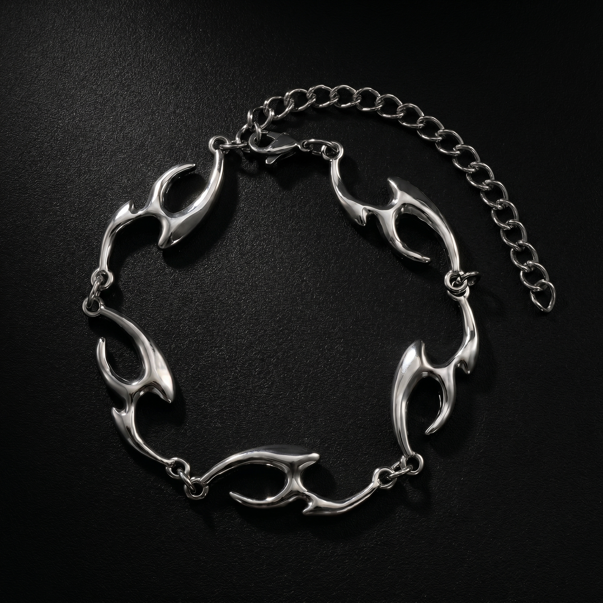 Lacerate Stainless Steel Jewelry Set