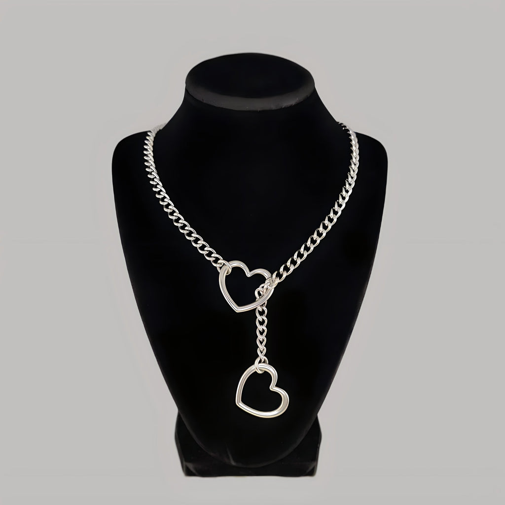 Heart Slip Stainless Steel Chain
