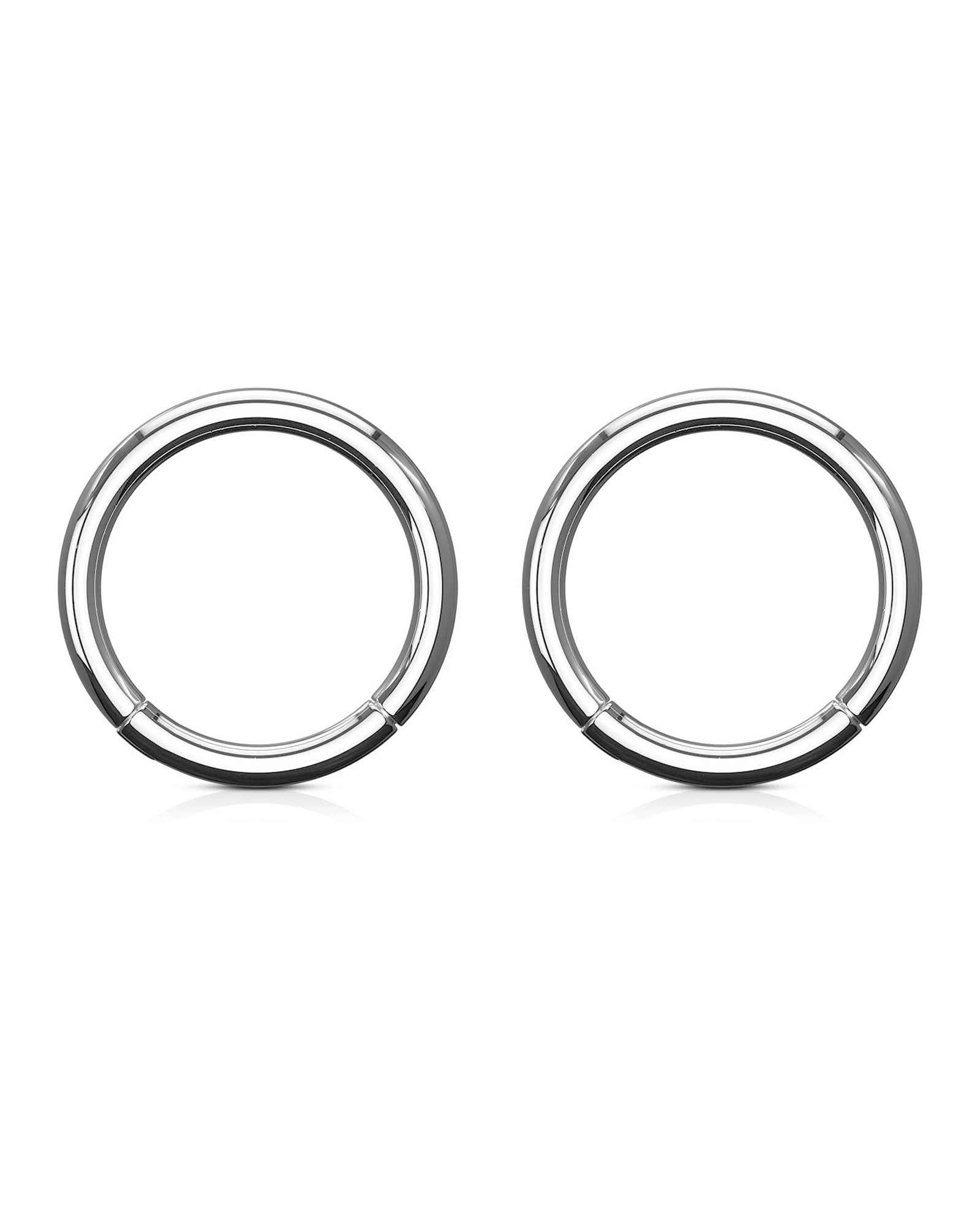 Ziv Simple Nose Ring Hoop Clicker