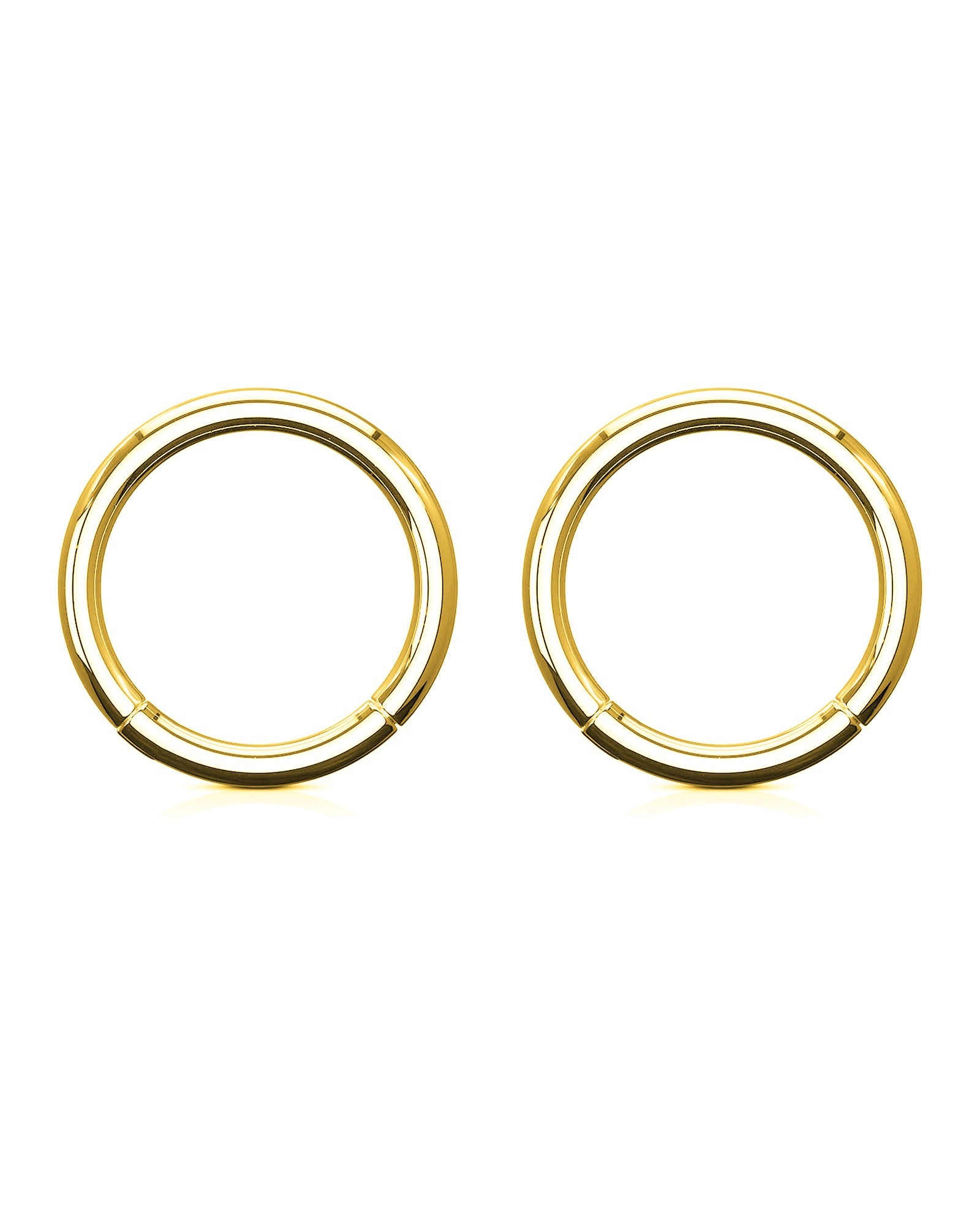 Ziv Simple Nose Ring Hoop Clicker