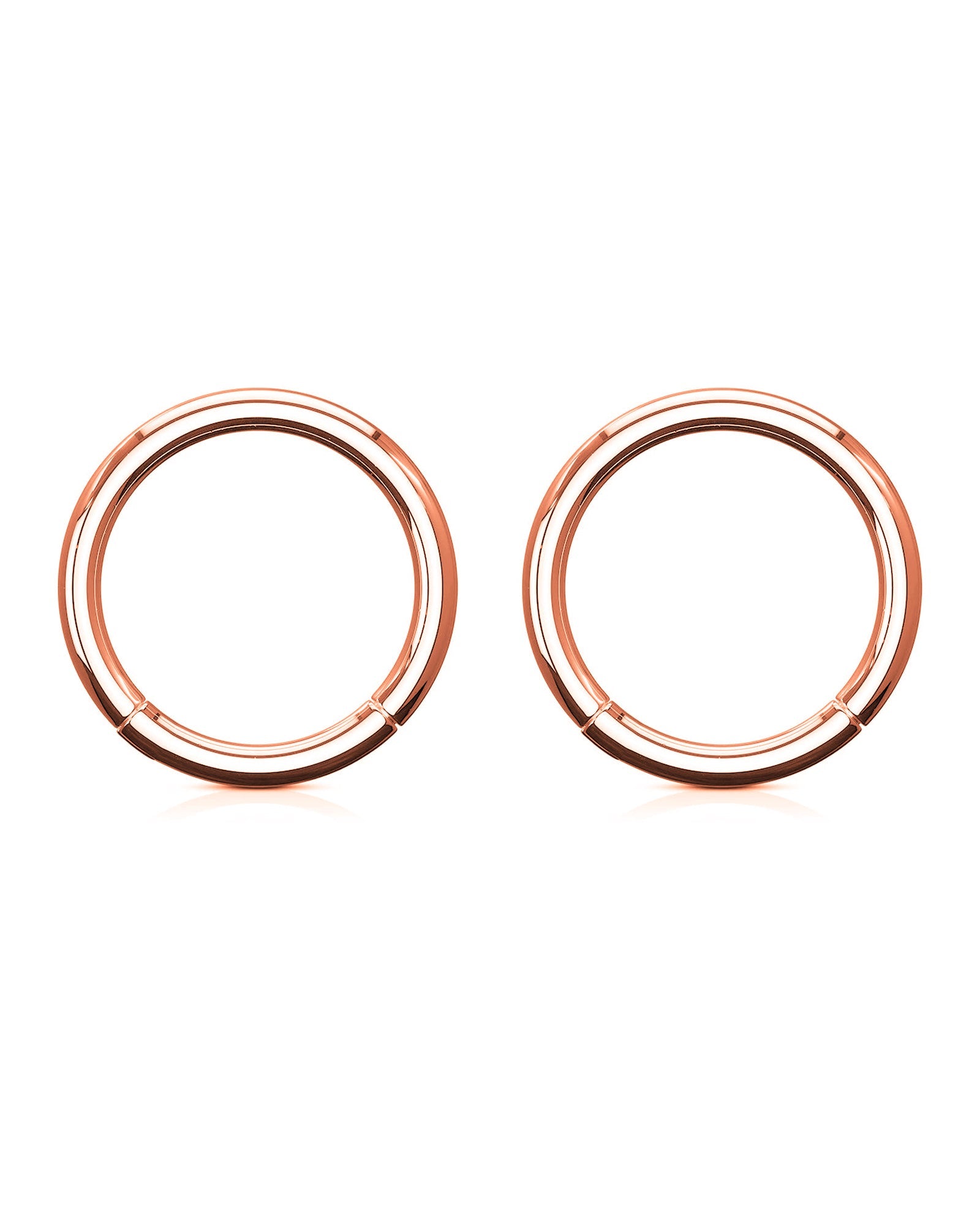 Ziv Simple Nose Ring Hoop Clicker